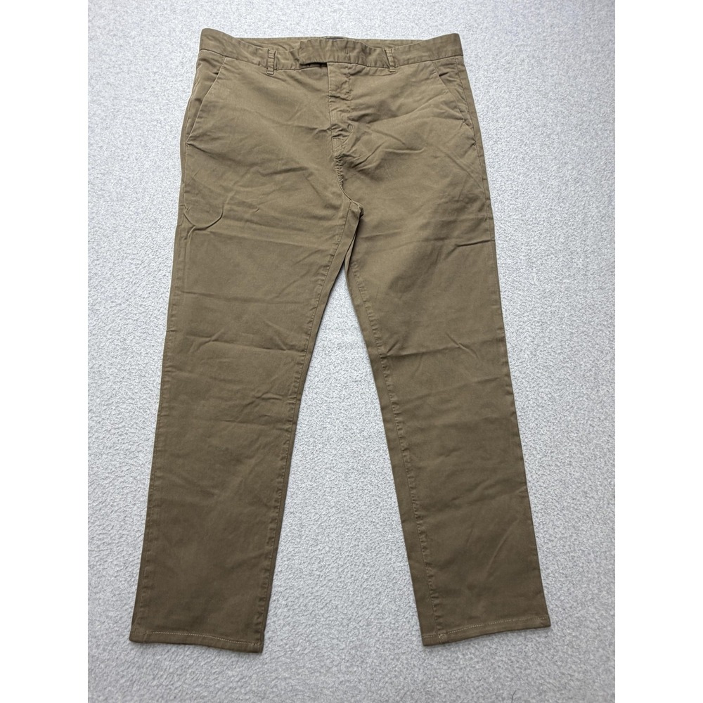 J Brand Pants Mens 36x30 Green‎ Brooks Slim Fit Stretch Chino Casual Everyday